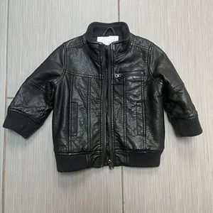 Koala kids moto faux leather jacket